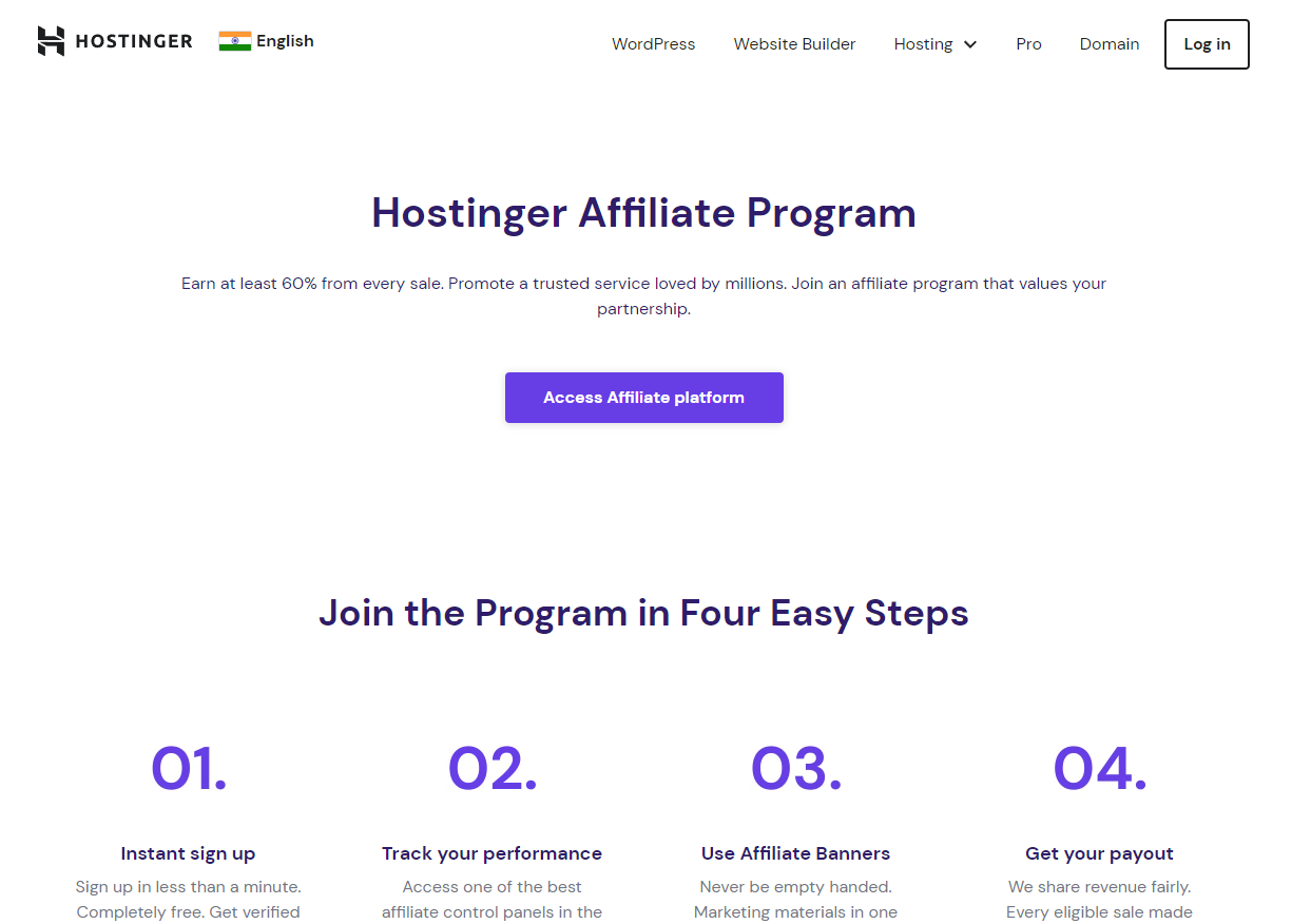 Hostinger Affiliate