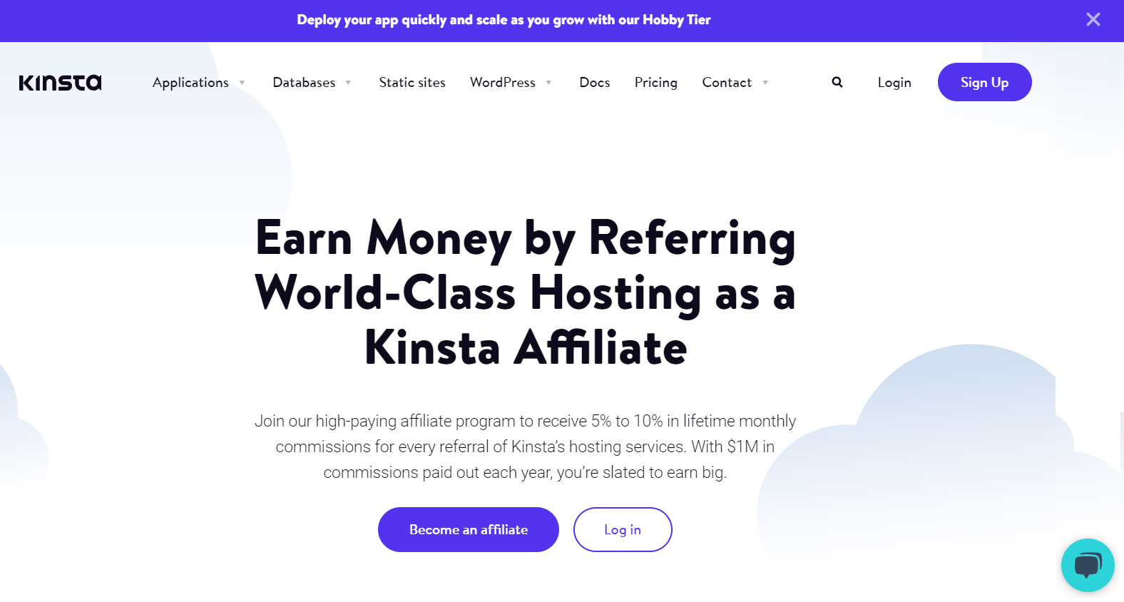 Kinsta Affiliate Program